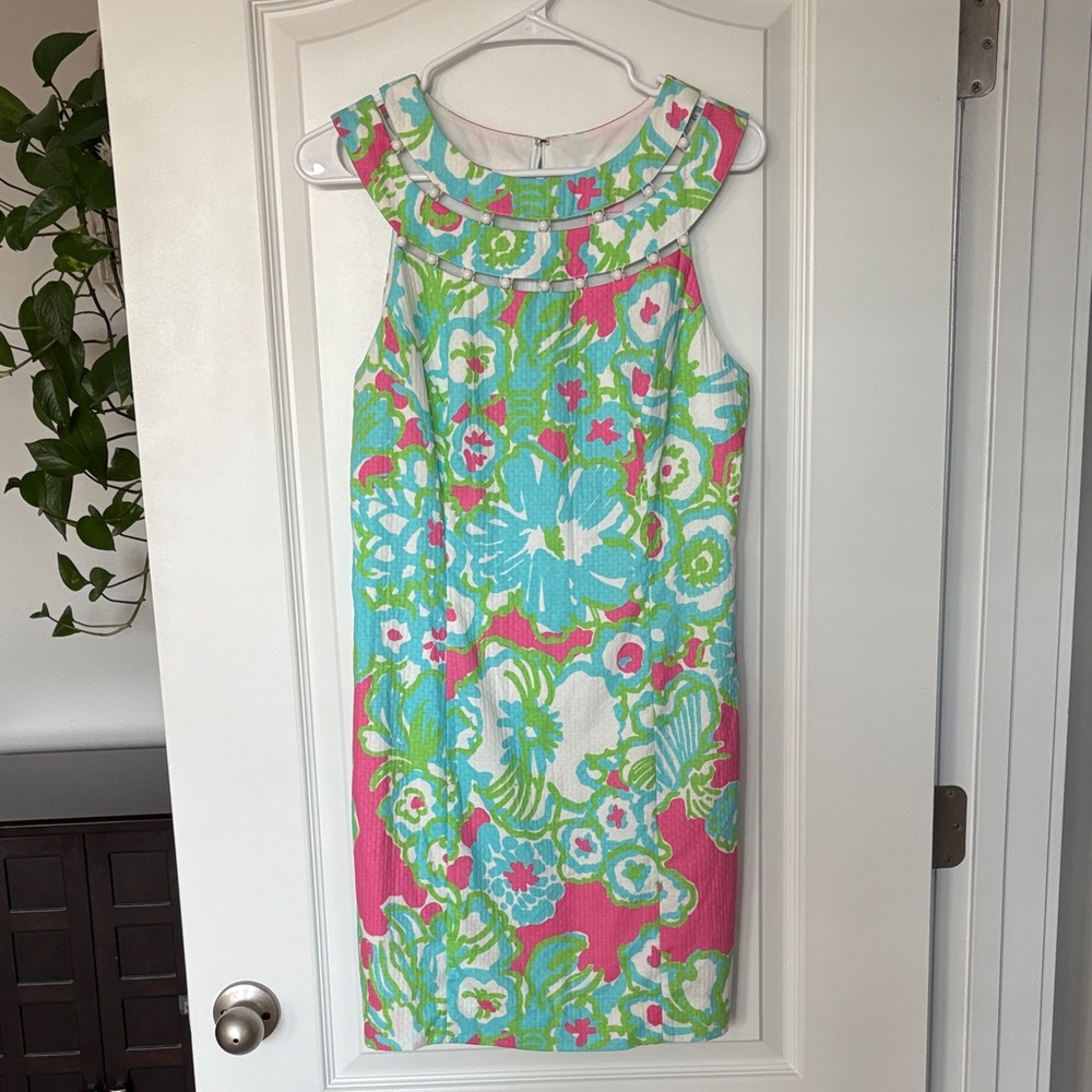 LILLY PULITZER Lindy PB Pink A Delicacy shift dress